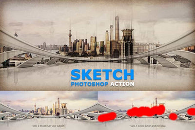 300+ Remarkable Photoshop Actions Bundle - Artixty