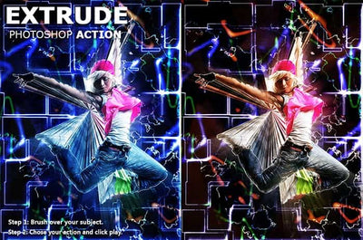 300+ Remarkable Photoshop Actions Bundle - Artixty