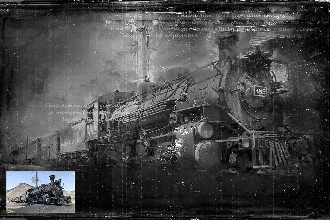 6-In-1 Vintage Photoshop Actions Bundle - Artixty