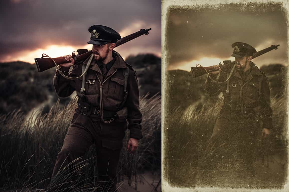 6-In-1 Vintage Photoshop Actions Bundle - Artixty