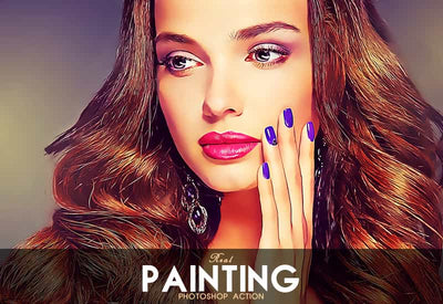 15-In-1 Oil Painting Photoshop Actions Bundle - Artixty
