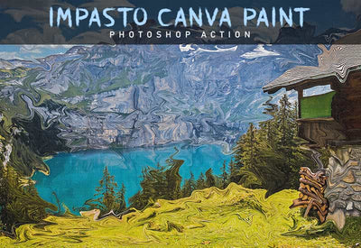 15-In-1 Oil Painting Photoshop Actions Bundle - Artixty