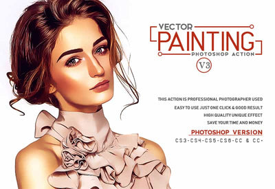 15-In-1 Oil Painting Photoshop Actions Bundle - Artixty