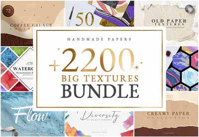 2200+ Backgrounds & Textures Bundle - Artixty