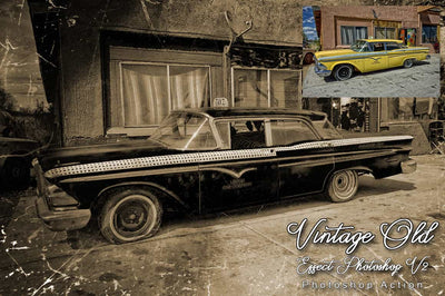 6-In-1 Vintage Photoshop Actions Bundle - Artixty