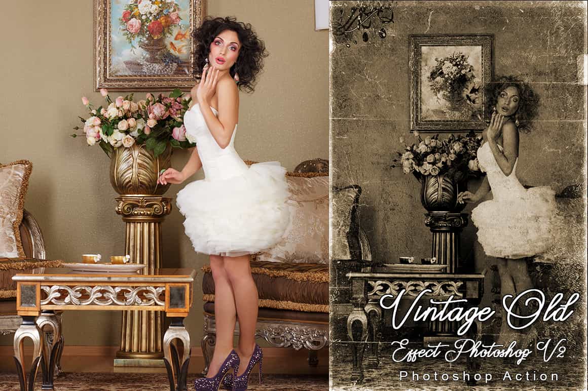 6-In-1 Vintage Photoshop Actions Bundle - Artixty