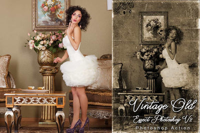 6-In-1 Vintage Photoshop Actions Bundle - Artixty