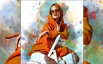 12-in-1 High Tech Photoshop Actions - Artixty