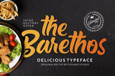 The Descriptive Font Bundle - 69 Fonts and Bonus Vectors - Artixty
