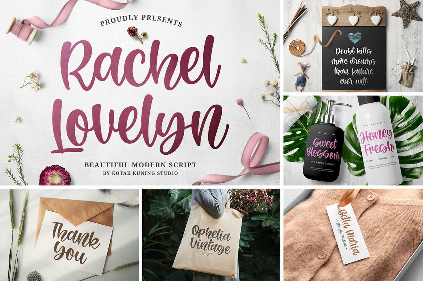 The Modern Script Font Bundle - 22 Premium Font - Artixty