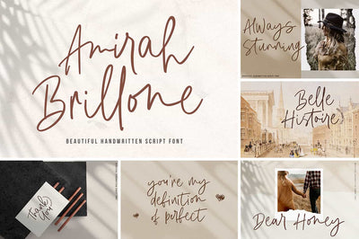 The Modern Script Font Bundle - 22 Premium Font - Artixty