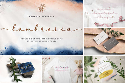The Modern Script Font Bundle - 22 Premium Font - Artixty