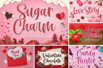 The Modern Script Font Bundle - 22 Premium Font - Artixty
