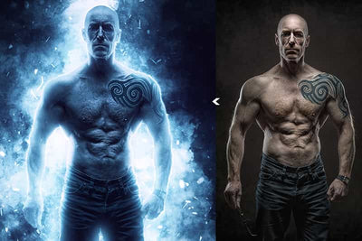10-In-1 Destructive Lighting Photoshop Actions Bundle - Artixty