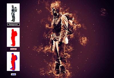 10-In-1 Destructive Lighting Photoshop Actions Bundle - Artixty