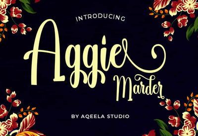 Decorative Script Font Bundle - 40 Exclusive Fonts - Artixty