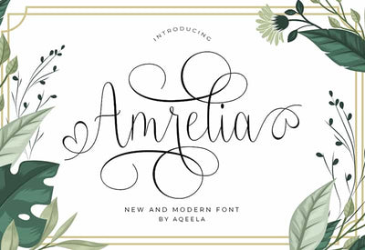 Decorative Script Font Bundle - 40 Exclusive Fonts - Artixty
