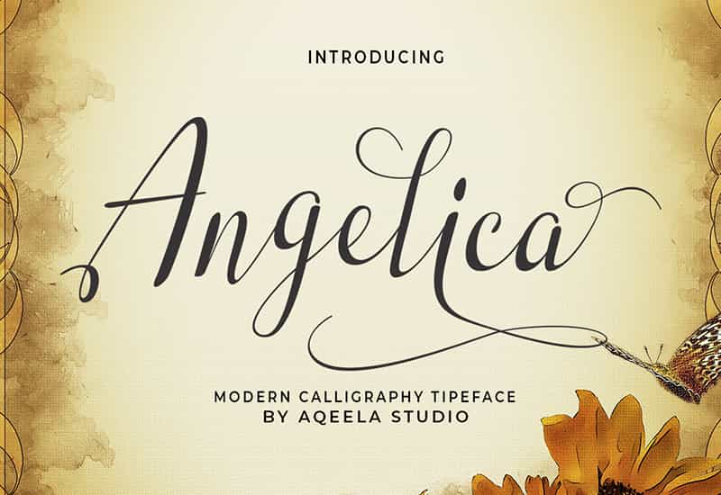 Decorative Script Font Bundle - 40 Exclusive Fonts | Artixty