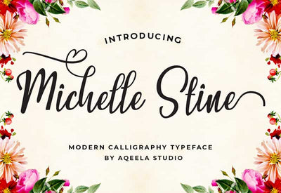 Decorative Script Font Bundle - 40 Exclusive Fonts - Artixty