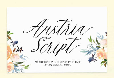 Decorative Script Font Bundle - 40 Exclusive Fonts - Artixty