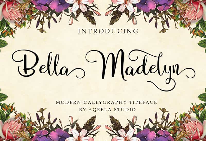 Decorative Script Font Bundle - 40 Exclusive Fonts - Artixty