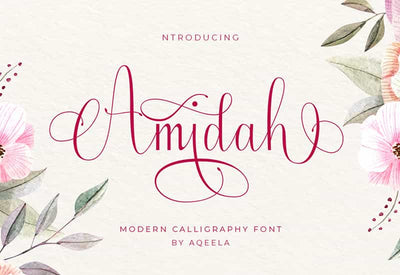Decorative Script Font Bundle - 40 Exclusive Fonts - Artixty
