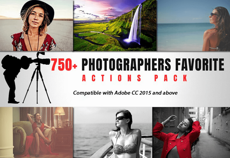 Photographers Favorite Actions Pack - 750+ Actions - Artixty