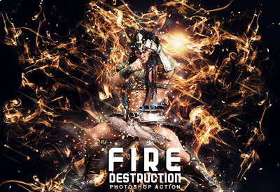 10-In-1 Destructive Lighting Photoshop Actions Bundle - Artixty