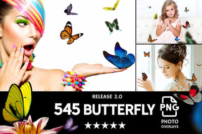 2800+ Cute Photo Overlays Bundle - Artixty