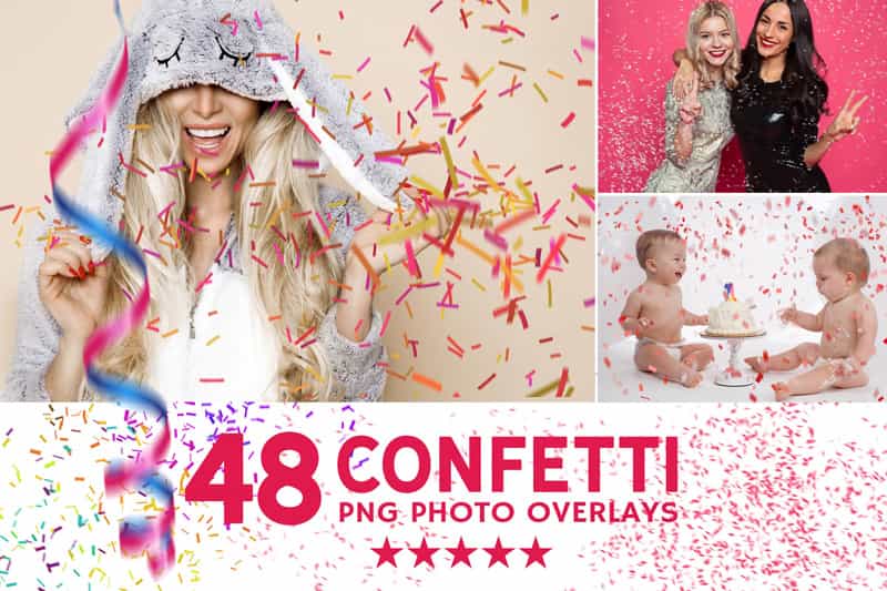 2800+ Cute Photo Overlays Bundle - Artixty