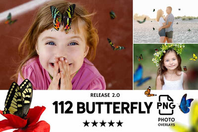 2800+ Cute Photo Overlays Bundle - Artixty