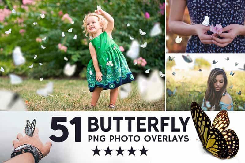 2800+ Cute Photo Overlays Bundle - Artixty