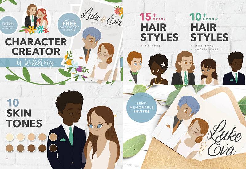 The Character Creators Mega Bundle - Artixty