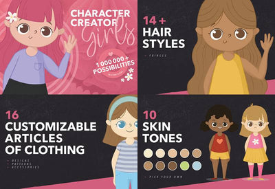 The Character Creators Mega Bundle - Artixty