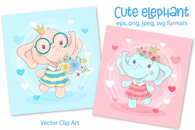 The Cute Animals Illustrations Bundle - Artixty