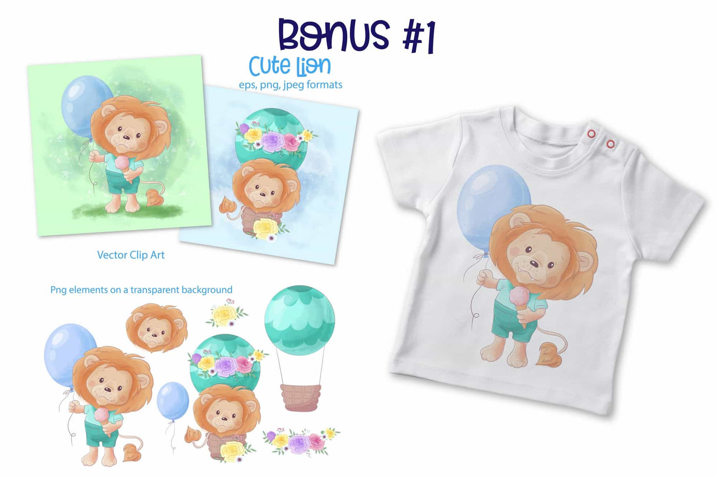 The Cute Animals Illustrations Bundle - Artixty