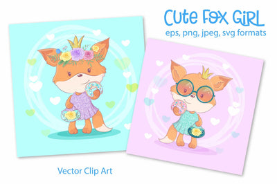 The Cute Animals Illustrations Bundle - Artixty