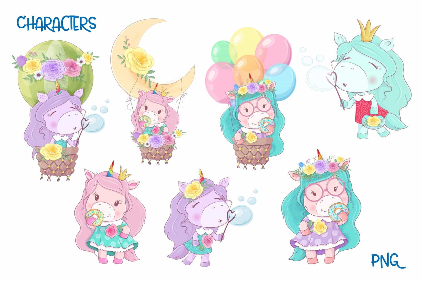 The Cute Animals Illustrations Bundle - Artixty