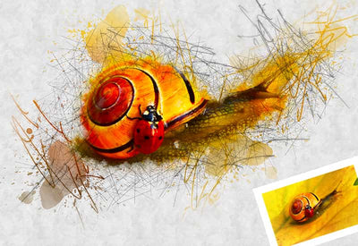11-In-1 Elegant Watercolor Photoshop Actions Bundle - Artixty