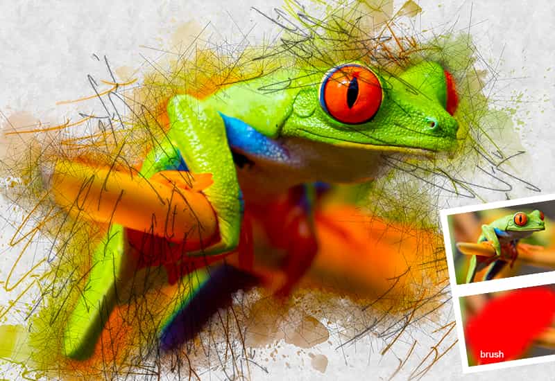 11-In-1 Elegant Watercolor Photoshop Actions Bundle - Artixty