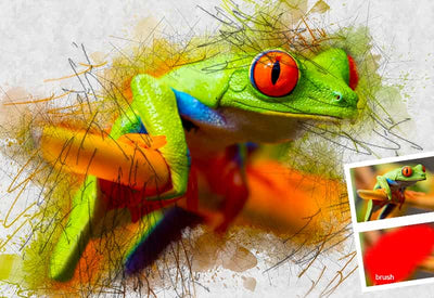 11-In-1 Elegant Watercolor Photoshop Actions Bundle - Artixty