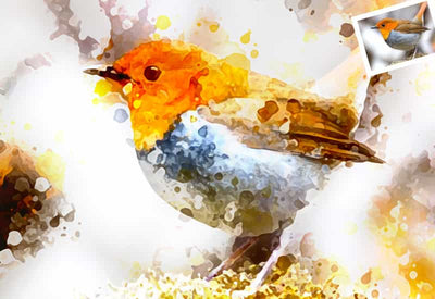 11-In-1 Elegant Watercolor Photoshop Actions Bundle - Artixty