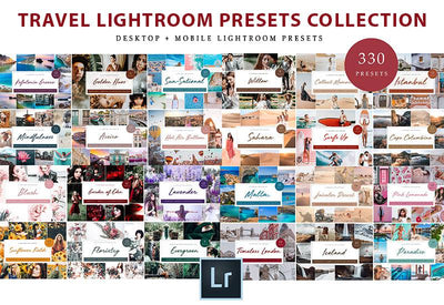 330 Travel Lightroom Presets Collection - Artixty