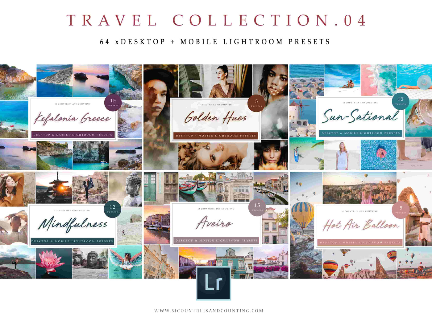 330 Travel Lightroom Presets Collection - Artixty