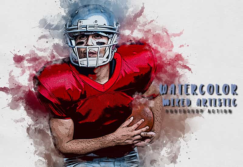 11-In-1 Elegant Watercolor Photoshop Actions Bundle - Artixty