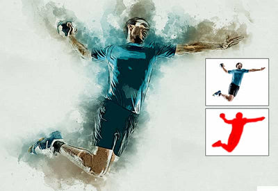 11-In-1 Elegant Watercolor Photoshop Actions Bundle - Artixty