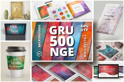 The Mega Bundle Of 2200 Graphics Templates - Artixty