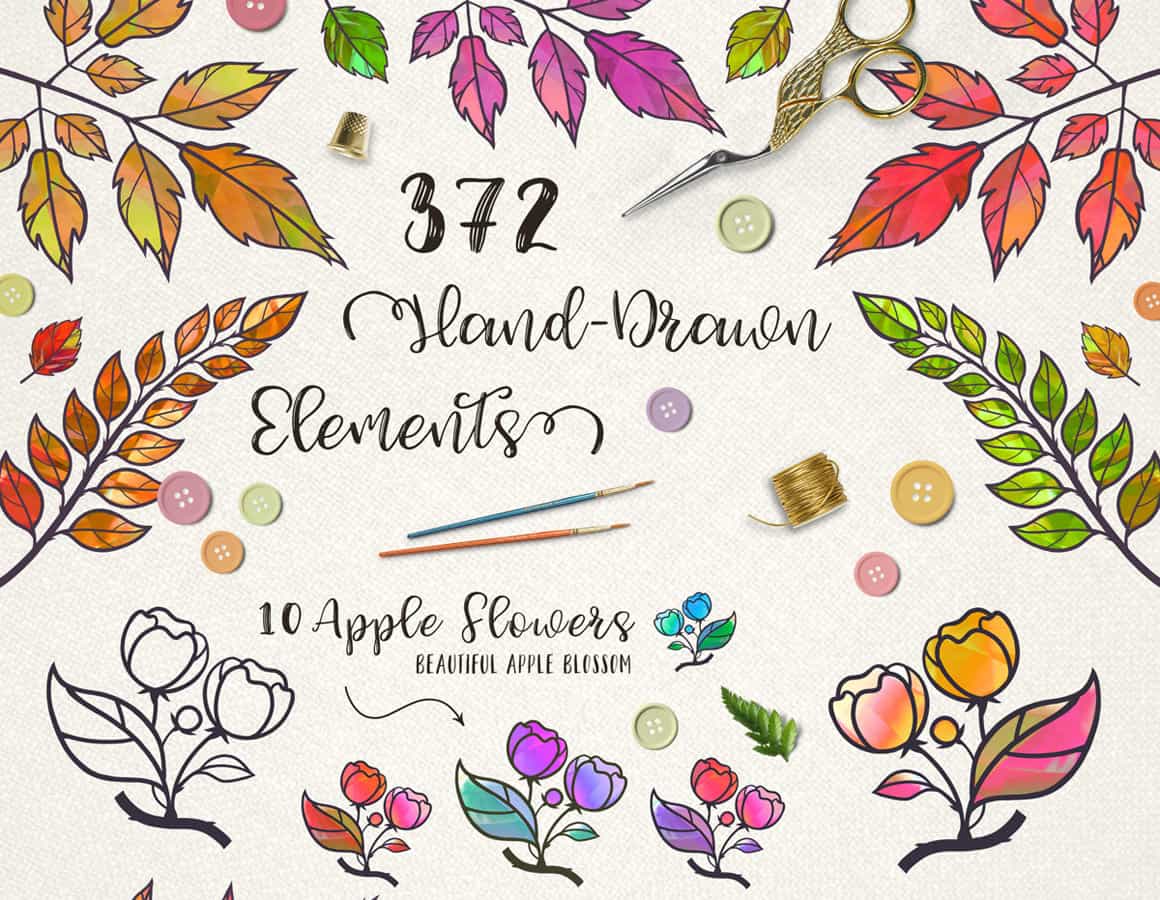 The Mega Bundle Of 2200 Graphics Templates - Artixty