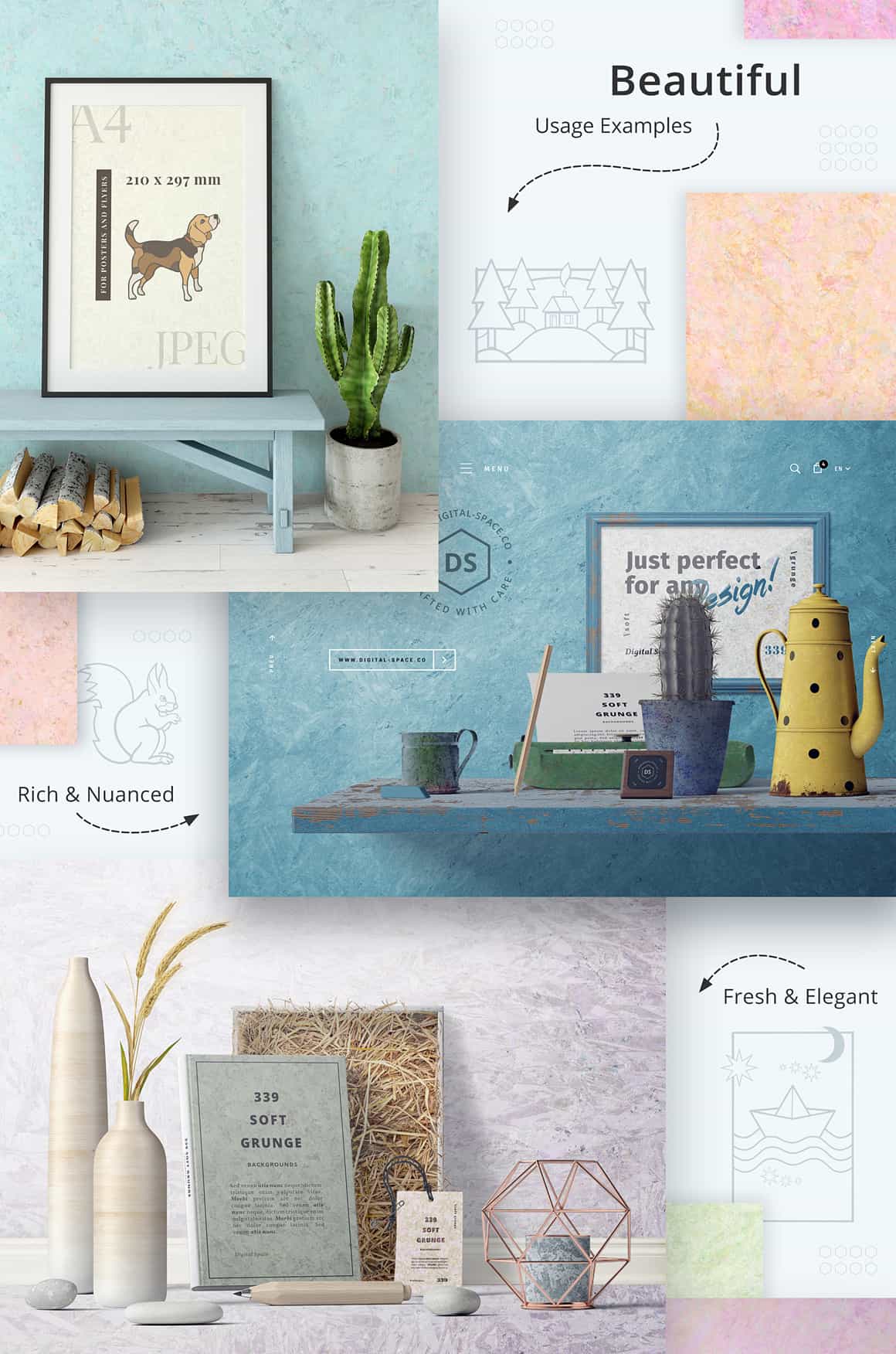 The Mega Bundle Of 2200 Graphics Templates - Artixty