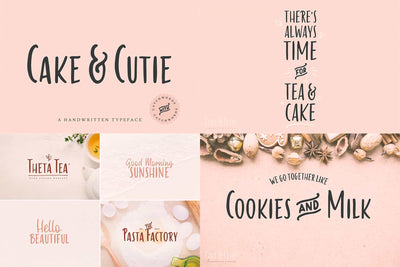 The Beautiful Hand Lettered Font Bundle - 28+ Fonts & Extras - Artixty